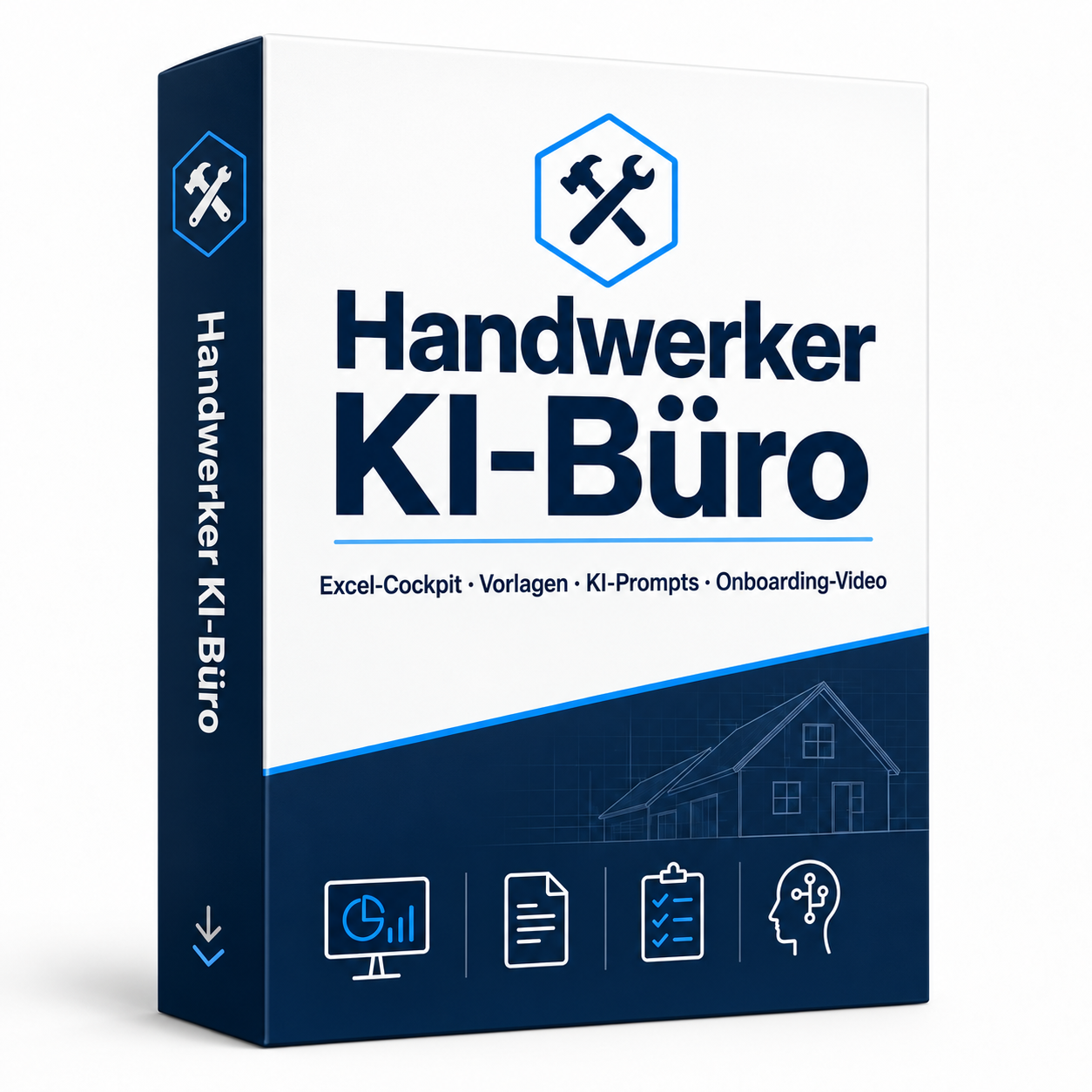 Handwerker KI-Büro Produktbox
